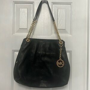 Michael Kors Purse with gold chain links